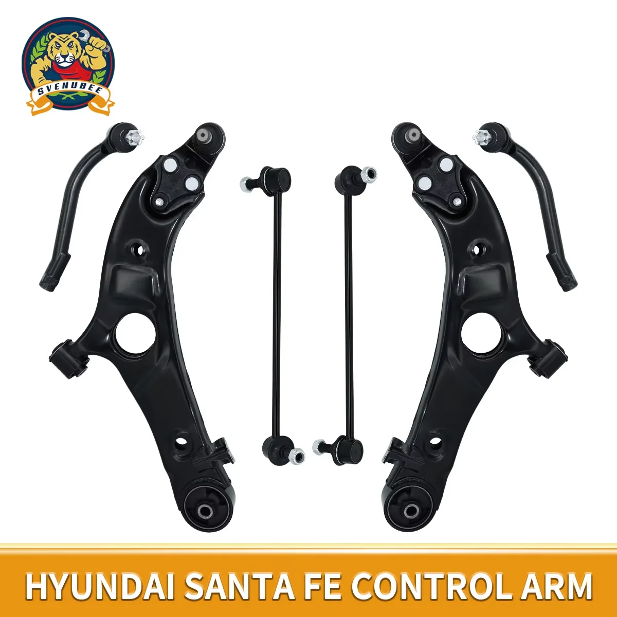 Svenubee Front Lower Suspension Control Arm Stabilizer Link 6Pcs Kits for Hyundai Santa Fe Kia Sport Sorento 2013 2014 - 2018
Svenubee Front Lower Suspension Control Arm Stabilizer Link 6Pcs Kits for Hyundai Santa Fe Kia Sport Sorento 2013 2014 - 2018