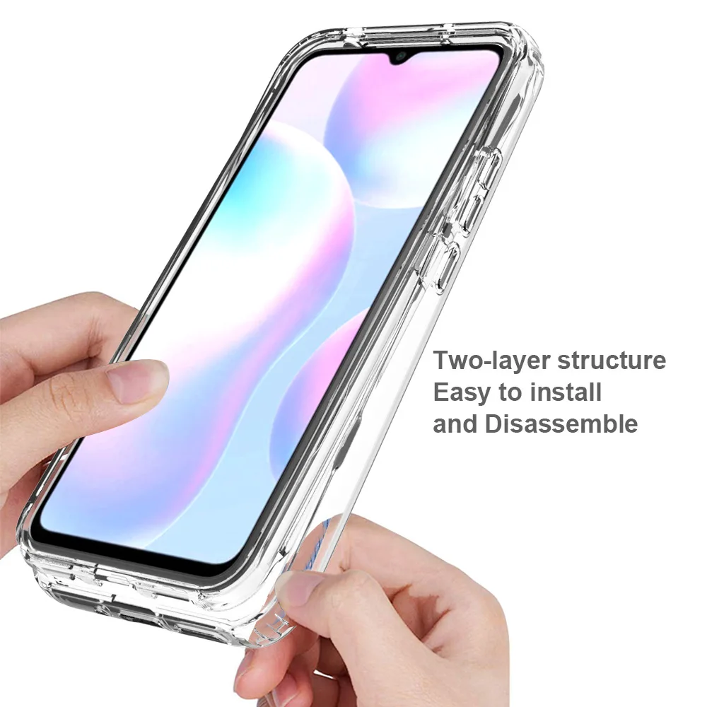 For XiaoMi POCO X3 NFC/Redmi 9A Drop Protective Clear Armor Case for Redmi 9C Phone Cover Capa Funda coque
For XiaoMi POCO X3 NFC/Redmi 9A Drop Protective Clear Armor Case for Redmi 9C Phone Cover Capa Funda coque