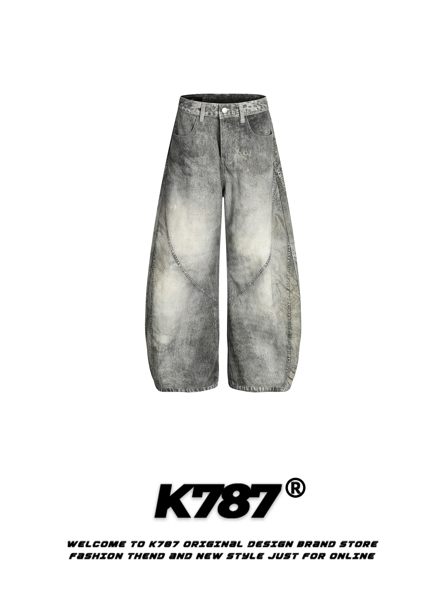 K787 American Retro Distred Deconstructed Knife Pants Loose Casual Trousers for Men And Women Street Sle Wide Leg Floor-...
K787 American Retro Distred Deconstructed Knife Pants Loose Casual Trousers for Men And Women Street Sle Wide Leg Floor-...