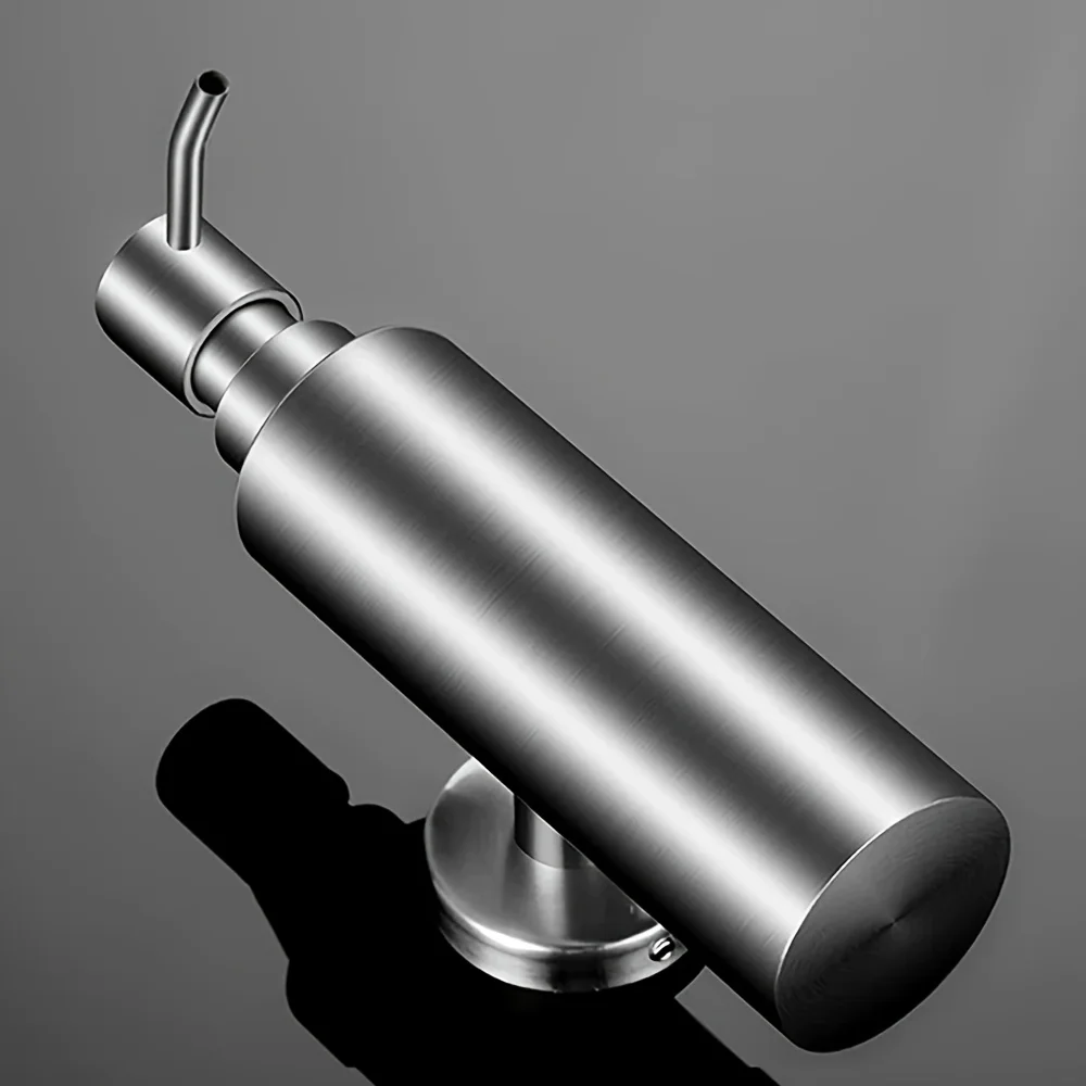 1pc of Soap Dispenser, Rust-proof Wall-mounted Hand Stainless steel Soap Bottle Easy to Install Suitable for Bathrooms, Kitchens
1pc of Soap Dispenser, Rust-proof Wall-mounted Hand Stainless steel Soap Bottle Easy to Install Suitable for Bathrooms, Kitchens