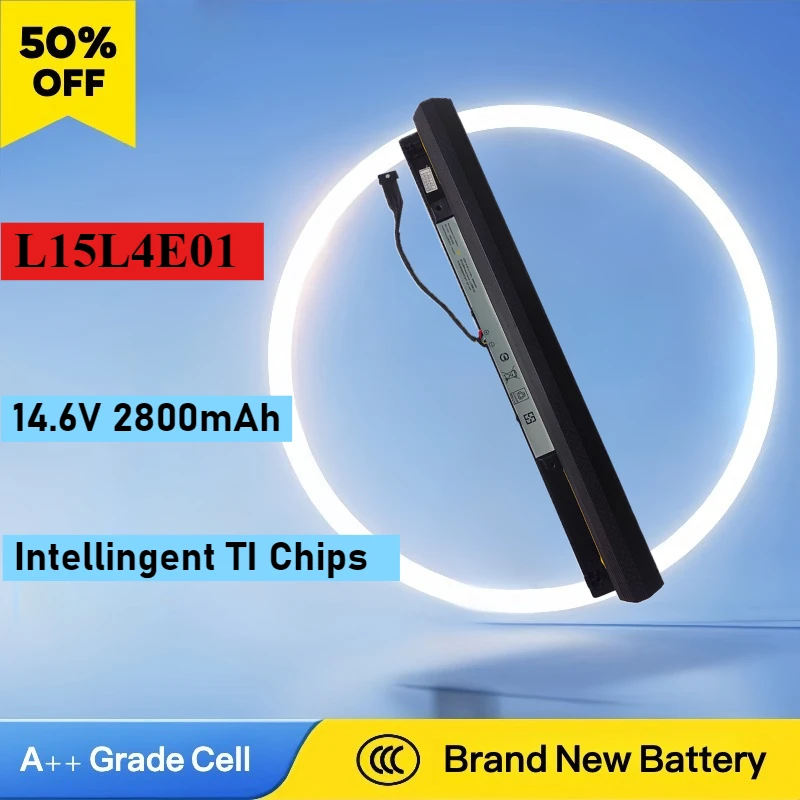 14,4 В 32 Втч L15L4E01 Аккумулятор для ноутбука L15L4A01 для lenovo Ideapad 100-14IBD 100-15IBD 110-15ISK 300-17ISK 80Q70021US 80UD
14,4 В 32 Втч L15L4E01 Аккумулятор для ноутбука L15L4A01 для lenovo Ideapad 100-14IBD 100-15IBD 110-15ISK 300-17ISK 80Q70021US 80UD
