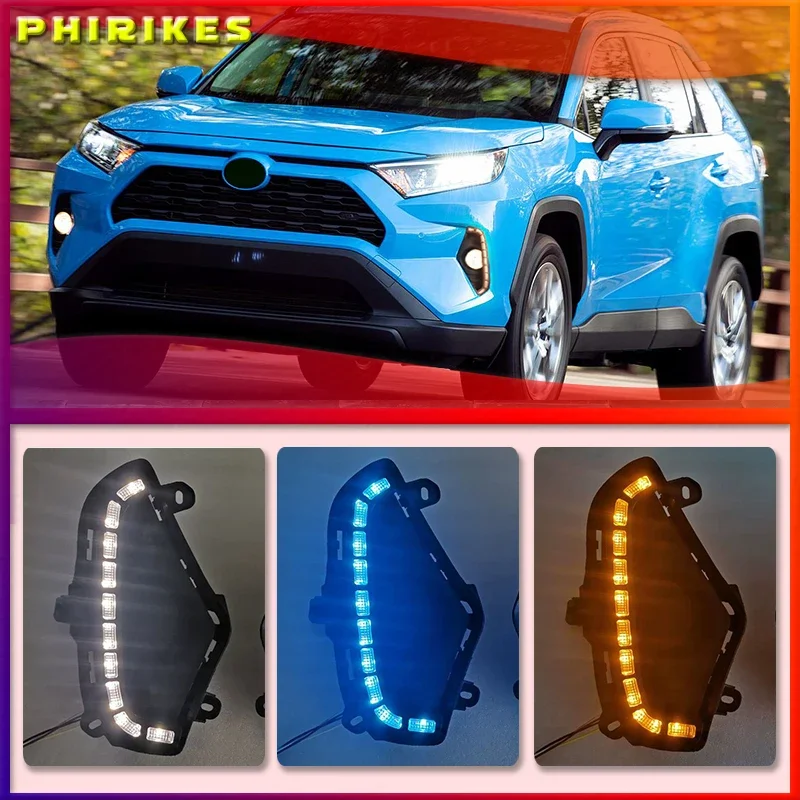 Для Toyota RAV4 2019 2020 желтый указатель поворота Функция Водонепроницаемый ABS 12В дневные ходовые огни Светодиодный дневной светильник с отверстием для противотуманной лампы
Для Toyota RAV4 2019 2020 желтый указатель поворота Функция Водонепроницаемый ABS 12В дневные ходовые огни Светодиодный дневной светильник с отверстием для противотуманной лампы