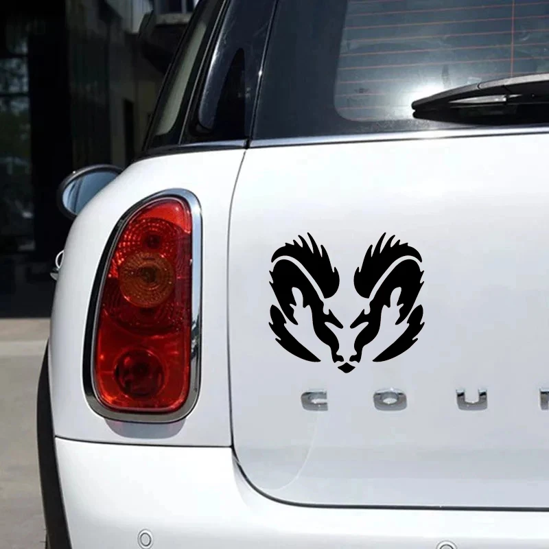 Creative Ram Head Car Sticker Cartoon Waterproof for Cars, Laptops, and More Vinyl Decals Accessories
Creative Ram Head Car Sticker Cartoon Waterproof for Cars, Laptops, and More Vinyl Decals Accessories