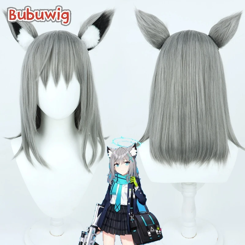 Bubuwig Synthetic Hair Sunaookami Shiroko Cosplay Wigs Blue Archive Sunaookami Shiroko 45cm Long Dark Gray Wig Heat Resistant
Bubuwig Synthetic Hair Sunaookami Shiroko Cosplay Wigs Blue Archive Sunaookami Shiroko 45cm Long Dark Gray Wig Heat Resistant