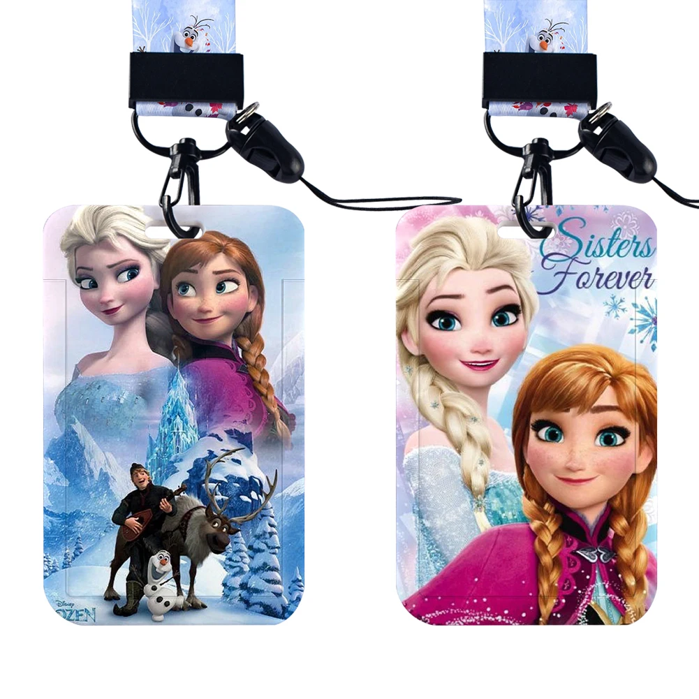 Disney Princess Elsa Queen Women Lanyards ID Badge Holder Strap Work Card Bus Access Card Holder Keychains Accessories
Disney Princess Elsa Queen Women Lanyards ID Badge Holder Strap Work Card Bus Access Card Holder Keychains Accessories