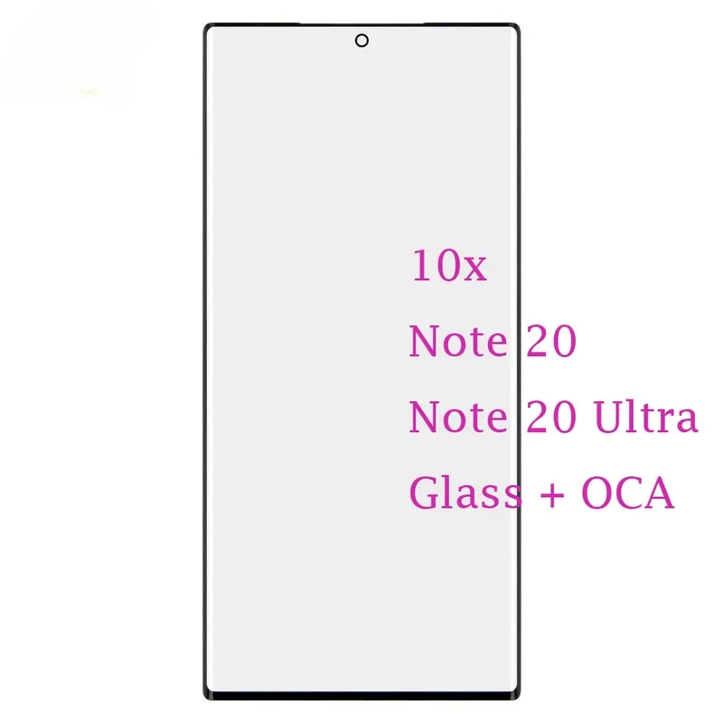1Pcs Touch Panel Replacement For Samsung Galaxy Note 20 Ultra 20U LCD Display Front Outer Screen Glass Lens With OCA
1Pcs Touch Panel Replacement For Samsung Galaxy Note 20 Ultra 20U LCD Display Front Outer Screen Glass Lens With OCA