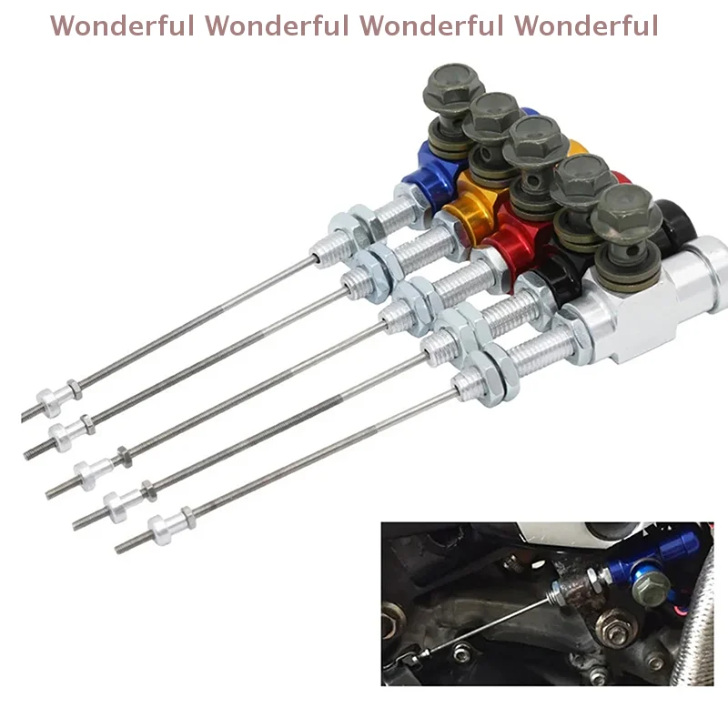 Superior Performance Universal Motorcycle Brake Master Cylinder and Hydraulic Clutch Rod System 
Superior Performance Universal Motorcycle Brake Master Cylinder and Hydraulic Clutch Rod System