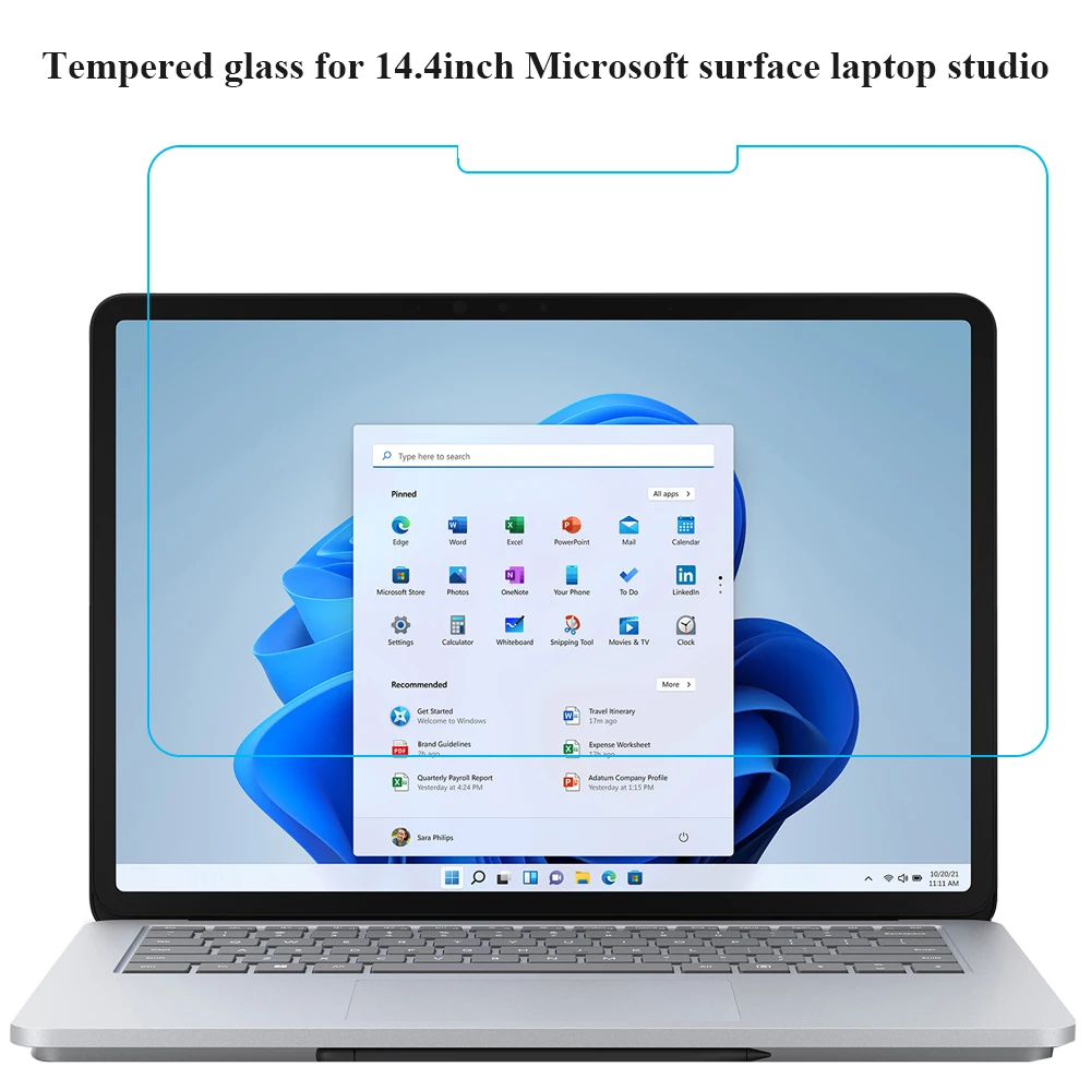 For 14.4inch Surface Laptop Studio 2022 HD 9H 0.3MM for Surface Laptop Studio 2 2023 Tempered Glass Protective Film
For 14.4inch Surface Laptop Studio 2022 HD 9H 0.3MM for Surface Laptop Studio 2 2023 Tempered Glass Protective Film