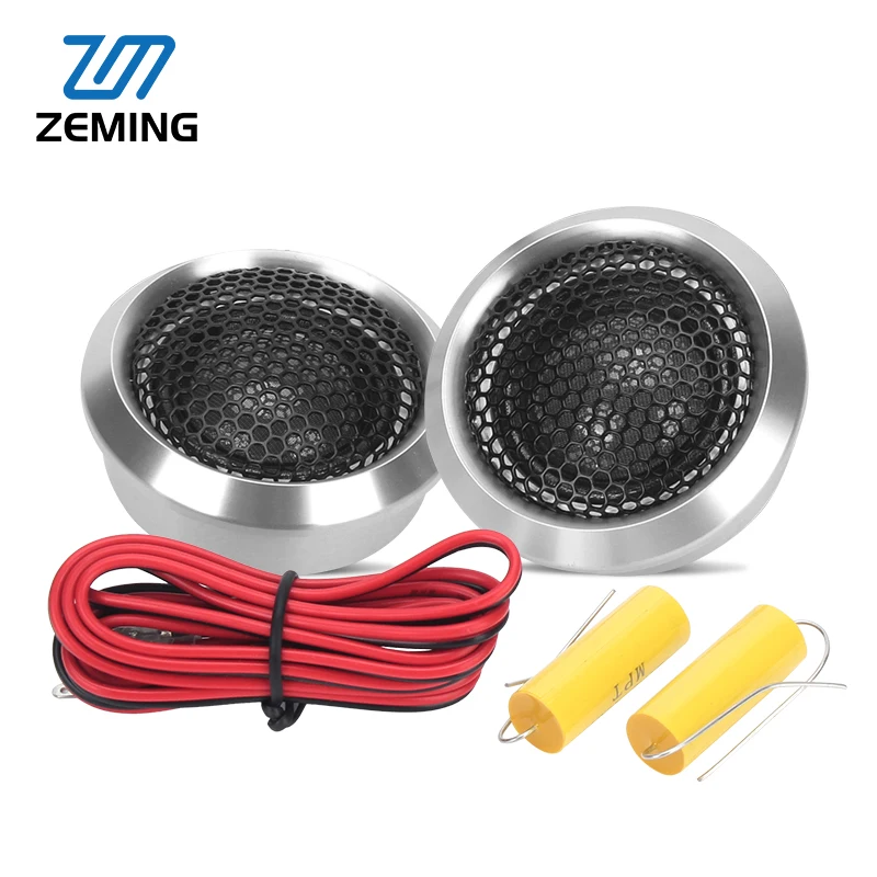 Zeming Audio YS-1.1 25mm 4ohm 92db Mini Tweeter 1inch Silk Dome Speakers Aluminium Neodymium Tweeter Speaker car speaker
Zeming Audio YS-1.1 25mm 4ohm 92db Mini Tweeter 1inch Silk Dome Speakers Aluminium Neodymium Tweeter Speaker car speaker