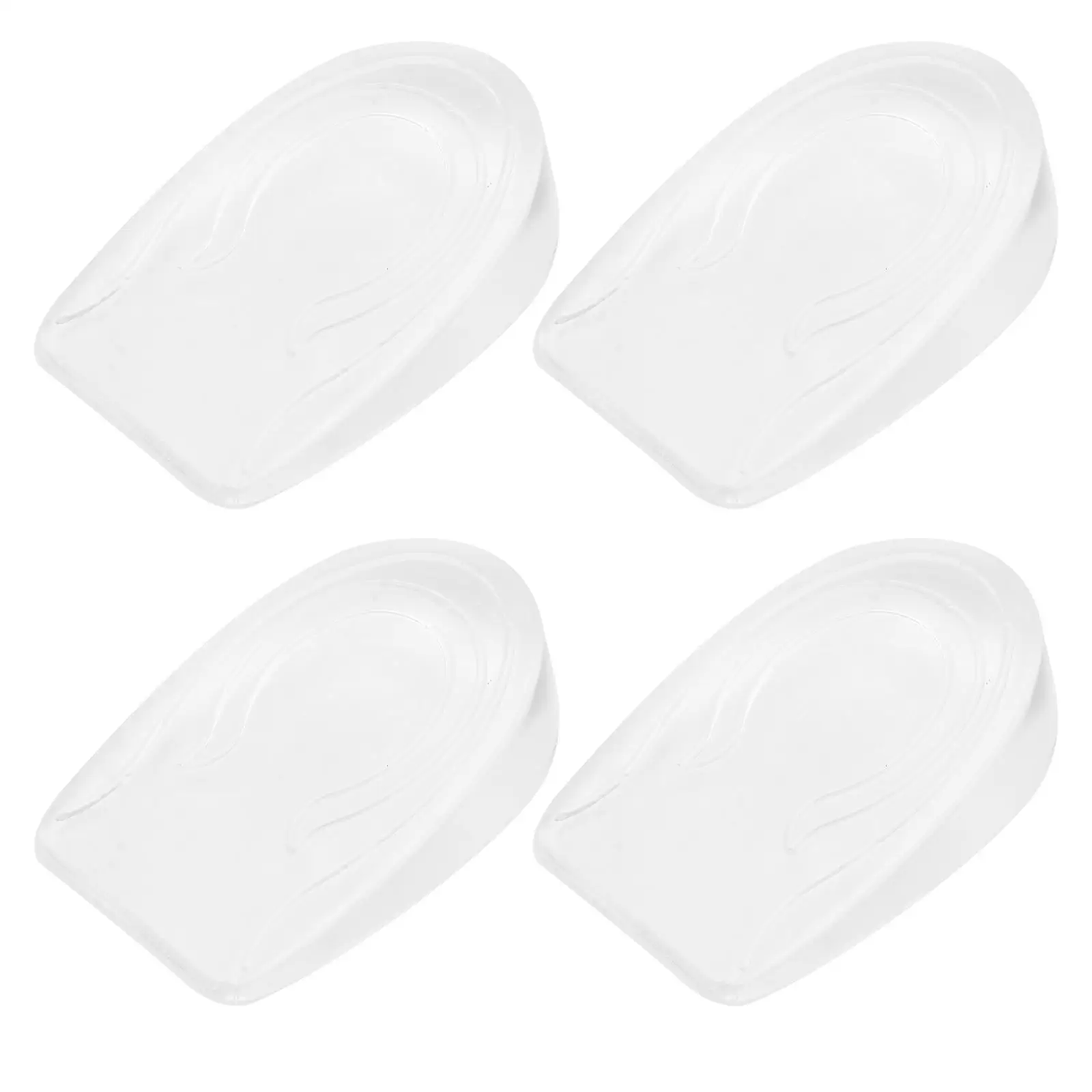 2 Pairs Height Increase Insoles Silica Gel Half Size Adjustable Reusable Shock Relief Heel Lifts Foot Care Tools
2 Pairs Height Increase Insoles Silica Gel Half Size Adjustable Reusable Shock Relief Heel Lifts Foot Care Tools