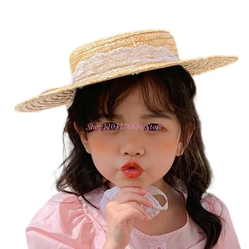 R6FD Baby Fisherman Hat Sun Beach Straw Hat Lace-up Bonnet Cap Toddler Camping Hat Children Girl Spring Top Hat
R6FD Baby Fisherman Hat Sun Beach Straw Hat Lace-up Bonnet Cap Toddler Camping Hat Children Girl Spring Top Hat