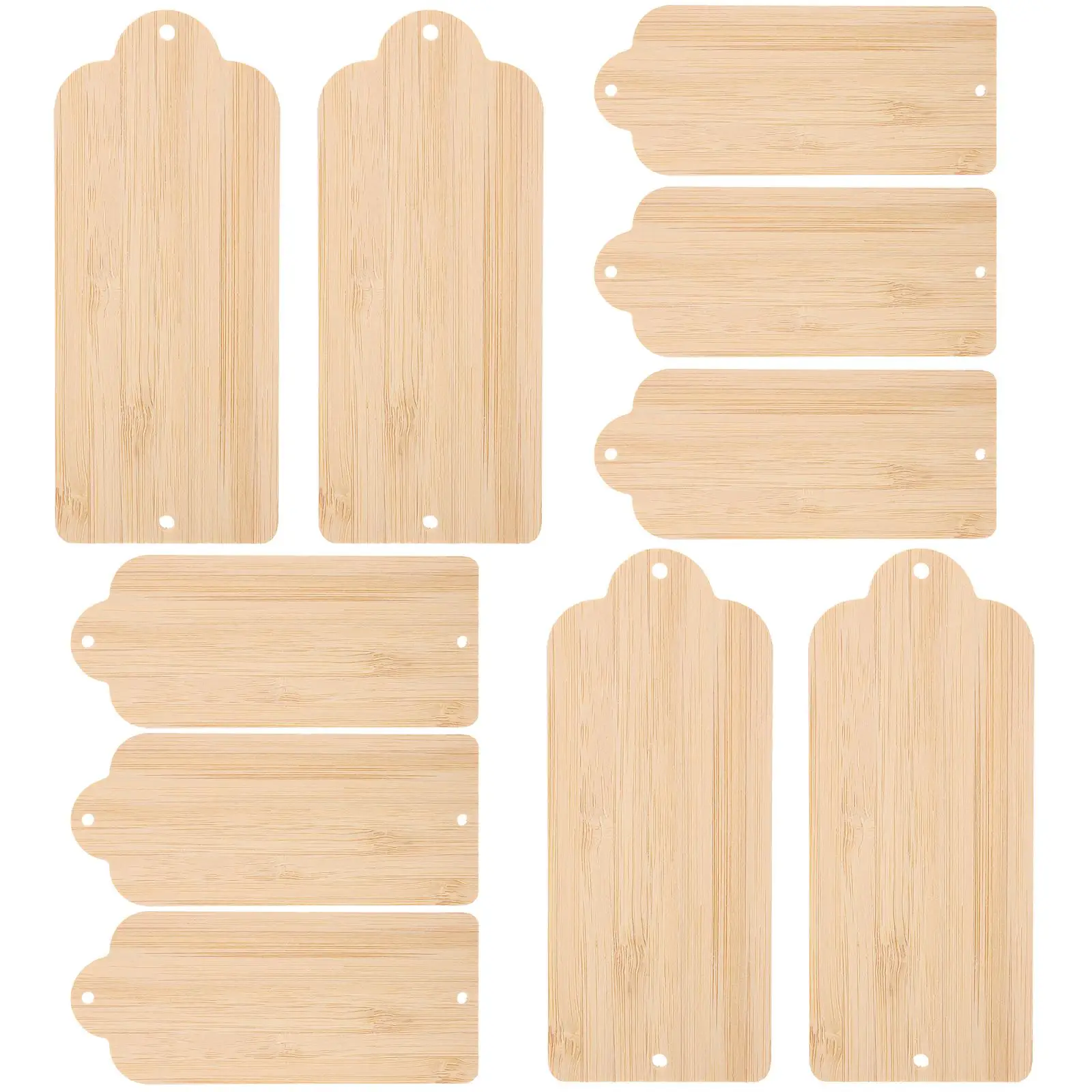 10Pcs 10 Bamboo Bookmark Materials Blank Cutout Craft Tags Kids Toys Shapes naments Bookmarks Student Supplies Lightweight
10Pcs 10 Bamboo Bookmark Materials Blank Cutout Craft Tags Kids Toys Shapes naments Bookmarks Student Supplies Lightweight