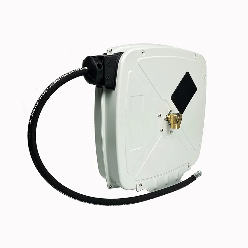New Designed High Pressure 1/2" 3/8" 10m 15m Air Hose Reel Retractable Closed Air Hose Reel
New Designed High Pressure 1/2" 3/8" 10m 15m Air Hose Reel Retractable Closed Air Hose Reel