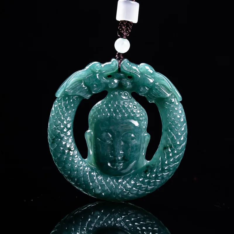 Real Natural Blue Water High Ice Buddha Pendant Necklace Carved Charm Jewelry Fashion Amulet Gifts for Men Women New Luck
Real Natural Blue Water High Ice Buddha Pendant Necklace Carved Charm Jewelry Fashion Amulet Gifts for Men Women New Luck