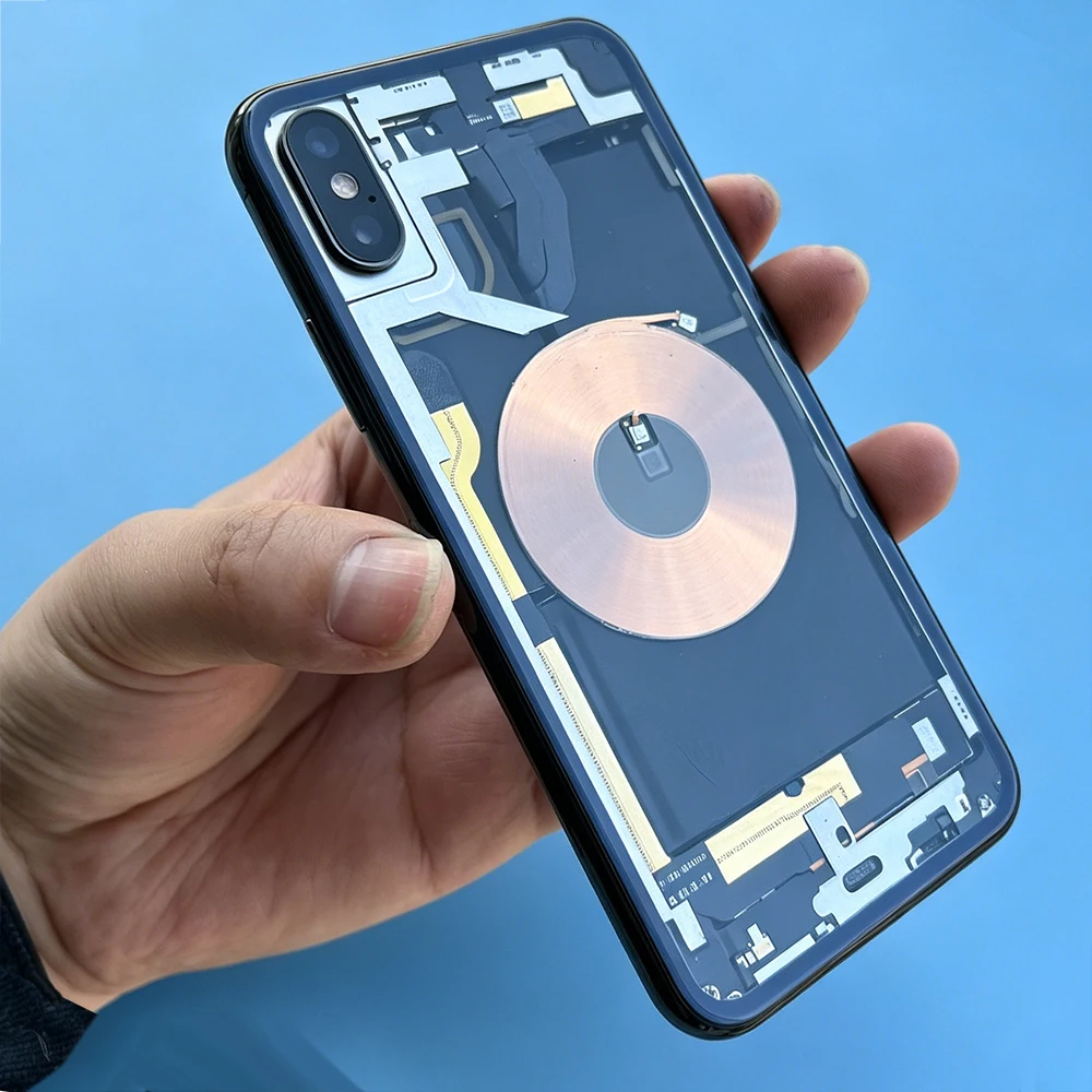 DIY Transparent Mod Back Cover for iPhone X XS XS Max - XR OEM Fit Clear Rear Housing Assembly for Custom Build
DIY Transparent Mod Back Cover for iPhone X XS XS Max - XR OEM Fit Clear Rear Housing Assembly for Custom Build
