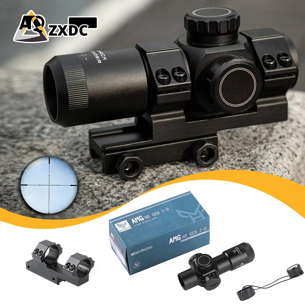 Optics base & 3x28mm Built-in red and green dots short aiming rapid aiming sight Tactical rifle scope for 20~22mm Rail
Optics base & 3x28mm Built-in red and green dots short aiming rapid aiming sight Tactical rifle scope for 20~22mm Rail