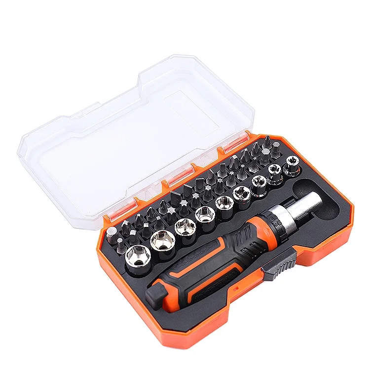Mini Precision Ratchet Screwdriver Set Universal Multi Bit Screwdriver Magnetics Screwdriver Bit
