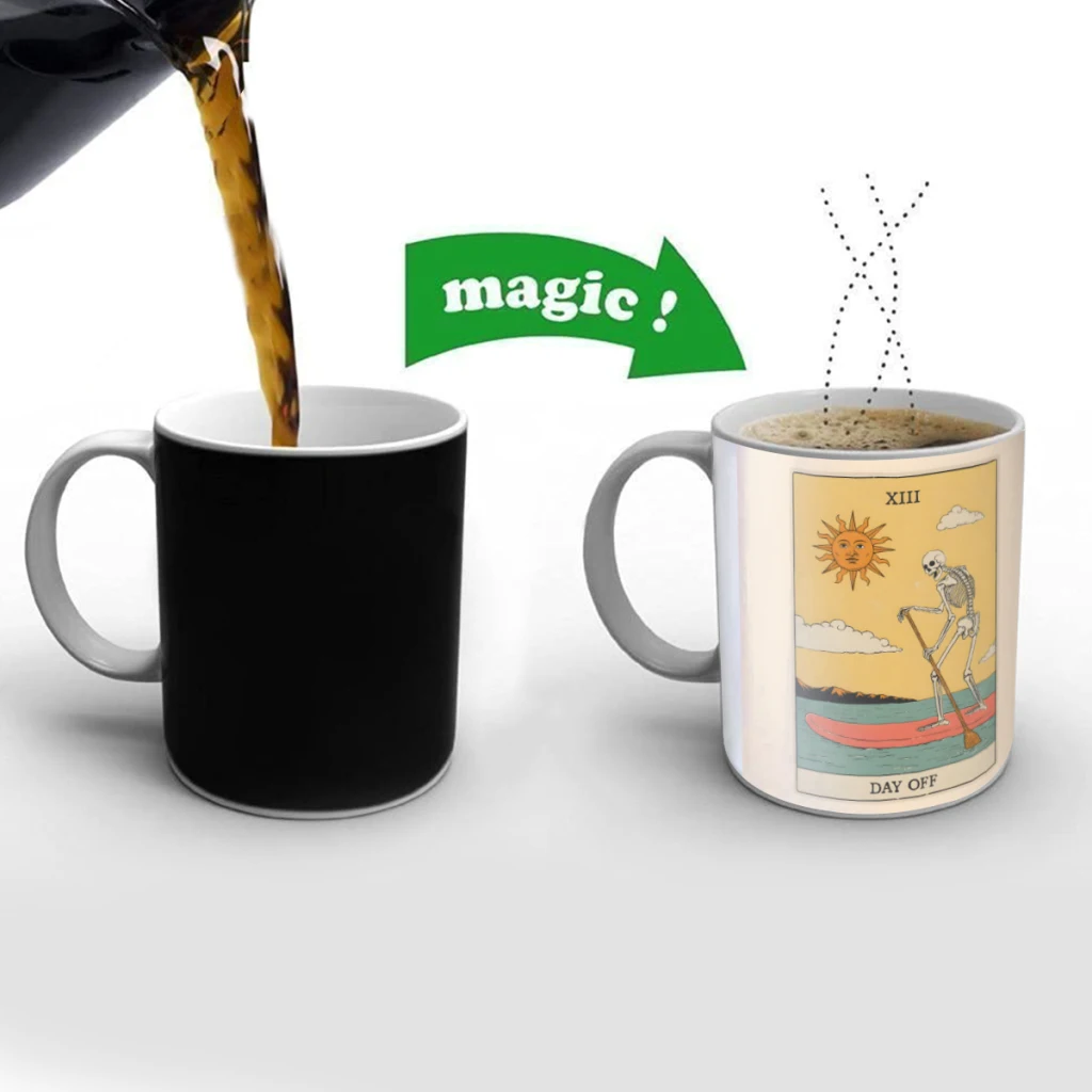 Day Off Creativity Change Color Chang mug Ceramic mug Hot Coffee Cup Breakfast Cup Mug Friend Gift
Day Off Creativity Change Color Chang mug Ceramic mug Hot Coffee Cup Breakfast Cup Mug Friend Gift