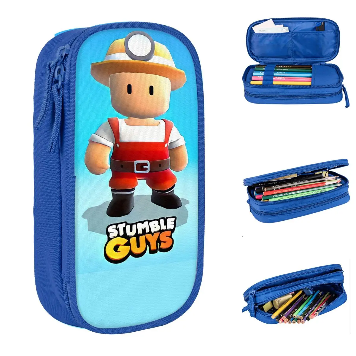 Мультяшный бегун, пенал Stumble Guys, коробка для ручек, сумка для девочек и мальчиков, большой чехол для хранения, офисный подарок, пенал
Мультяшный бегун, пенал Stumble Guys, коробка для ручек, сумка для девочек и мальчиков, большой чехол для хранения, офисный подарок, пенал