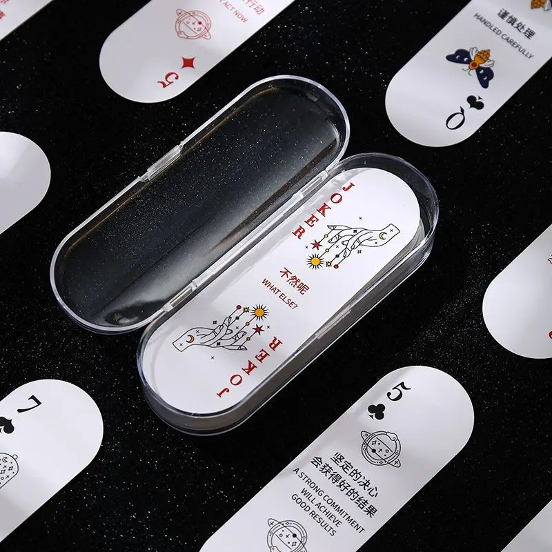 Высококачественные игральные карты с длинной полосой, удобные для игр, мультяшная печать, Ins 12, 38 см, 54 шт./компл., настольная игра, покер
Высококачественные игральные карты с длинной полосой, удобные для игр, мультяшная печать, Ins 12, 38 см, 54 шт./компл., настольная игра, покер