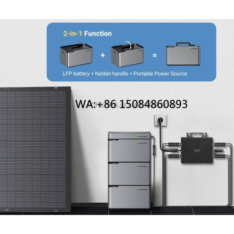 DIY Balcony PV Solar System Complete Set With Battery Solar Panel Microinverter HubSolar balcony power generation
DIY Balcony PV Solar System Complete Set With Battery Solar Panel Microinverter HubSolar balcony power generation