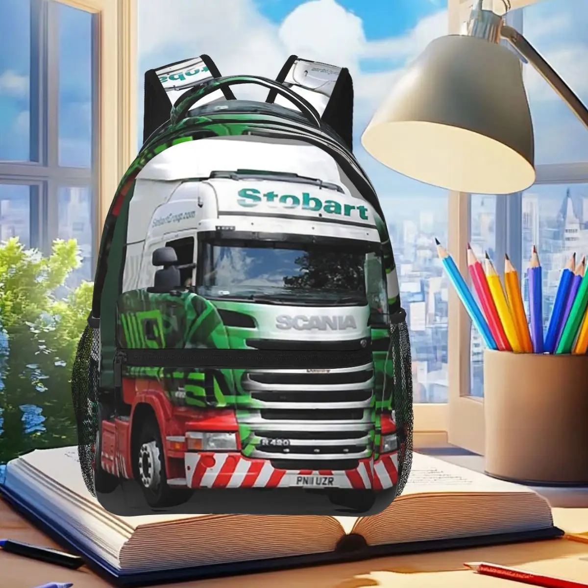 Eddie Stobart Truck Student Backpack School Bag Hiking Travel Daypack for Boys Girls Fashion Bookbag Shoulder Bags
Eddie Stobart Truck Student Backpack School Bag Hiking Travel Daypack for Boys Girls Fashion Bookbag Shoulder Bags