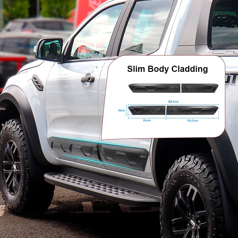 Matte Black Door Body Cladding Molding Side Door Tirm Guard for Ford Ranger Raptor 2015 2016 2017 2018 2019 2020 2021 2022
Matte Black Door Body Cladding Molding Side Door Tirm Guard for Ford Ranger Raptor 2015 2016 2017 2018 2019 2020 2021 2022