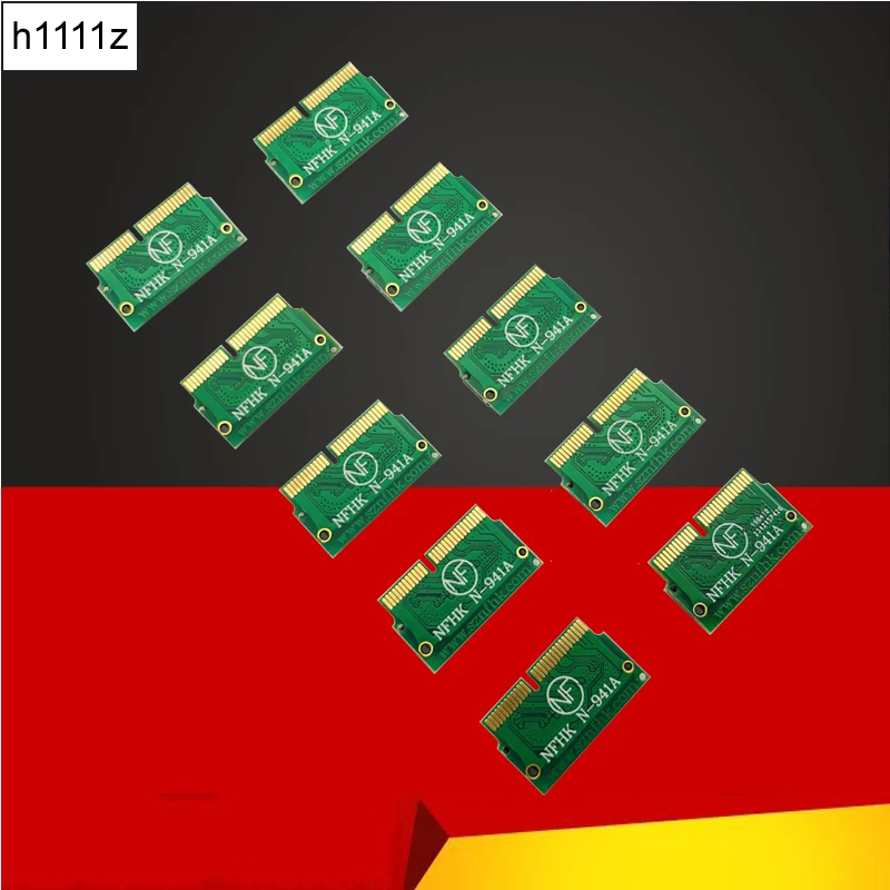 10PCS NVMe PCIe M.2 M Key M2 SSD Adapter Card for Macbook Air 2013 2014 2015 Expansion Card For Macbook Pro retina A1398 A1465/6
10PCS NVMe PCIe M.2 M Key M2 SSD Adapter Card for Macbook Air 2013 2014 2015 Expansion Card For Macbook Pro retina A1398 A1465/6