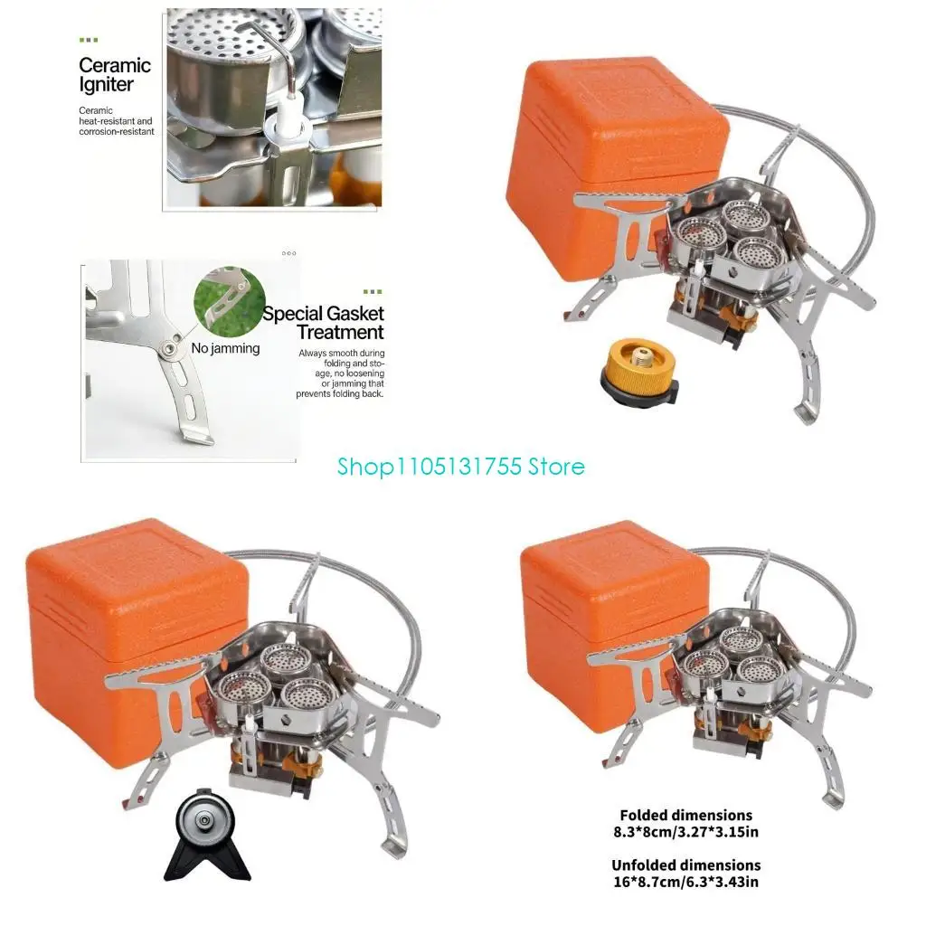 K0EF Small Steel Camping Heaters with Automatic Ignitions Large Power Device for Outdoor Cooking Backpacking & Travel
K0EF Small Steel Camping Heaters with Automatic Ignitions Large Power Device for Outdoor Cooking Backpacking & Travel