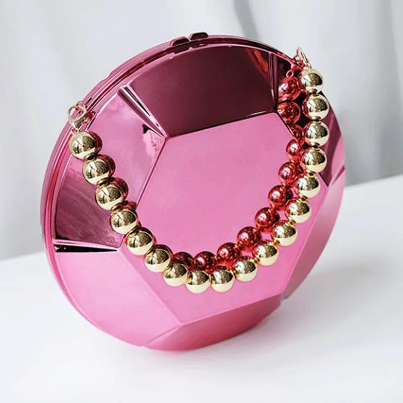 Роскошный бренд, женская сумка-мессенджер, новый круглый акриловый клатч, свадебная вечерняя сумка, женские сумки на плечо с золотой металлической цепочкой
Роскошный бренд, женская сумка-мессенджер, новый круглый акриловый клатч, свадебная вечерняя сумка, женские сумки на плечо с золотой металлической цепочкой