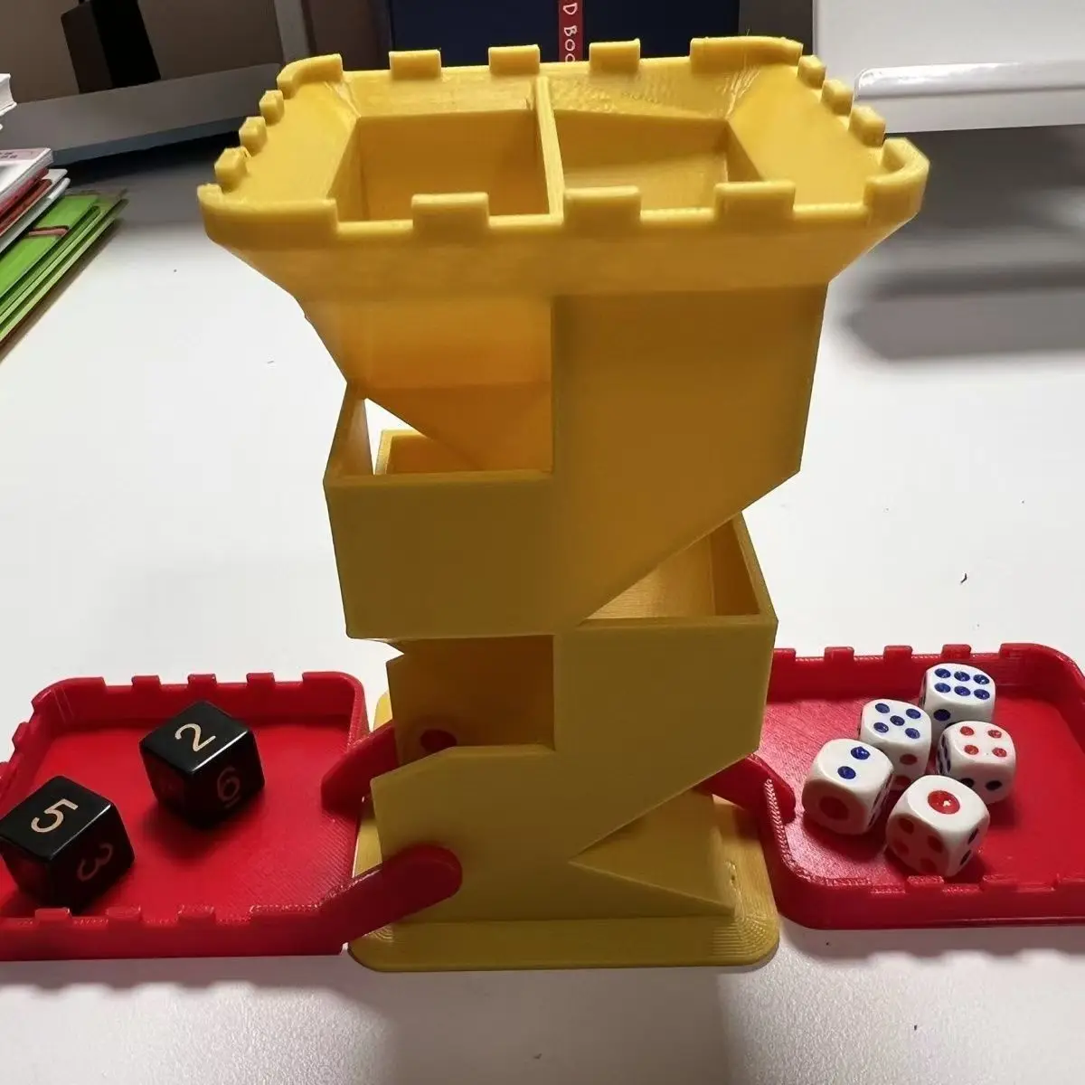 2026 Dice Tower Castle Retro DND Dice Throwing Tower Tray for Dungeon and Dragon Dice playing Board Games Dice size 1.8cm/0.7'
2026 Dice Tower Castle Retro DND Dice Throwing Tower Tray for Dungeon and Dragon Dice playing Board Games Dice size 1.8cm/0.7'