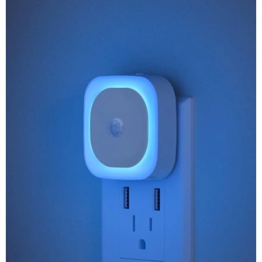 2 Pack Plug in Night Light with Motion Sensor and Dusk to Dawn Sensor, 3 in 1, Auto ON/Off, Dimmable, Night Lights Plug into Wa
2 Pack Plug in Night Light with Motion Sensor and Dusk to Dawn Sensor, 3 in 1, Auto ON/Off, Dimmable, Night Lights Plug into Wa