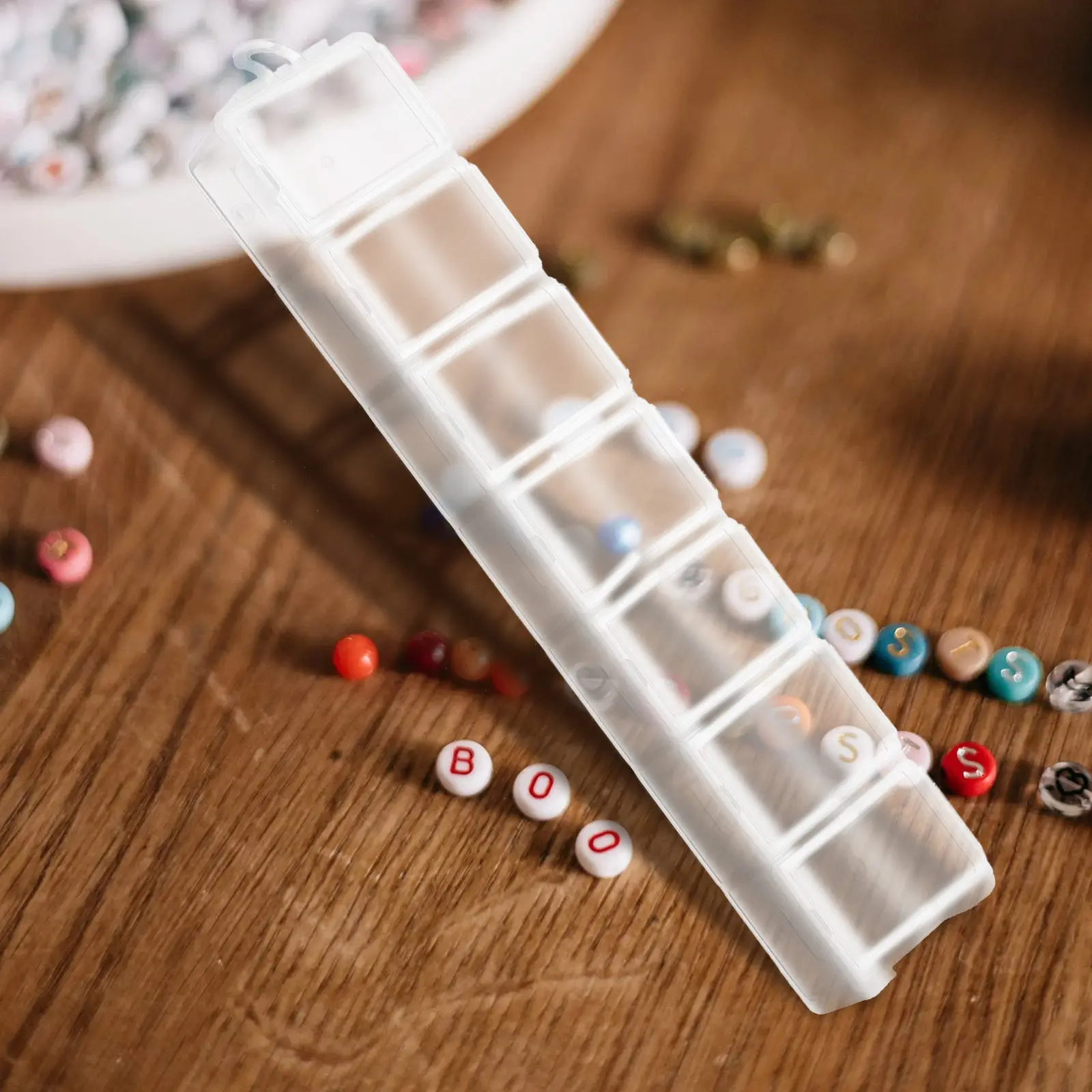 Handmade DIY Jewelry Making Storage Box 7-Compartment Clear Plastic Bead Organizer for Crafts Beads Pendants Accessories Small
Handmade DIY Jewelry Making Storage Box 7-Compartment Clear Plastic Bead Organizer for Crafts Beads Pendants Accessories Small