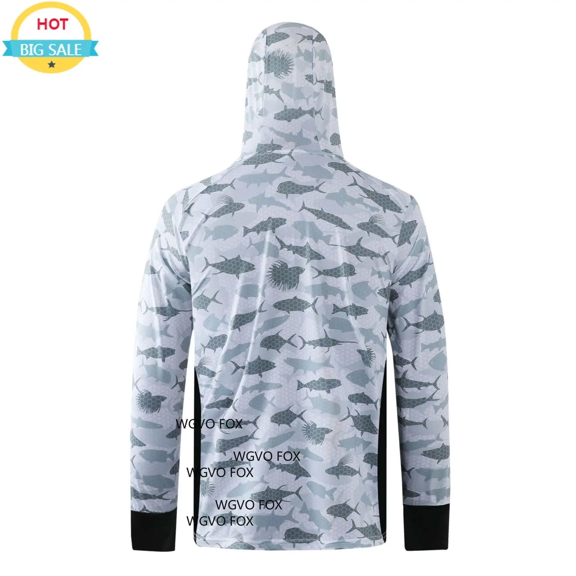 Fishing Sun Shirt Summer Outdoor UV Protection Waterproof Lightweight Skin Jacket with Custom Logo
Fishing Sun Shirt Summer Outdoor UV Protection Waterproof Lightweight Skin Jacket with Custom Logo