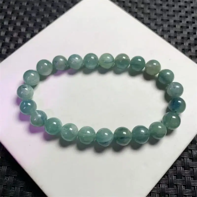 8MM Natural Green Kyanite Bracelet Women Beautiful Colorful Crystal Energy Healing Fashion Gemstone Jewelry 1PCS
8MM Natural Green Kyanite Bracelet Women Beautiful Colorful Crystal Energy Healing Fashion Gemstone Jewelry 1PCS