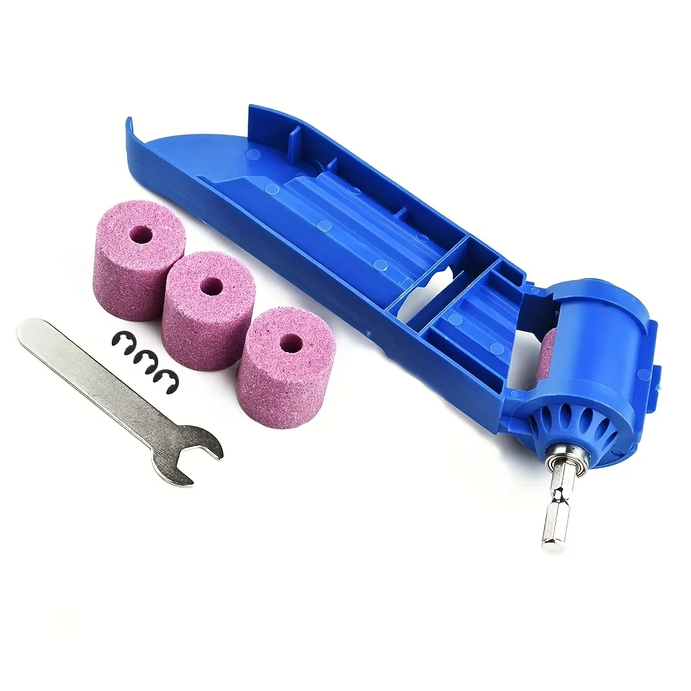 1pc Portable Drill Bit Sharpener With Grinding Wheel For Quick And Easy Sharpening Of Nail Drill Bits, Sharp And Ready
1pc Portable Drill Bit Sharpener With Grinding Wheel For Quick And Easy Sharpening Of Nail Drill Bits, Sharp And Ready
