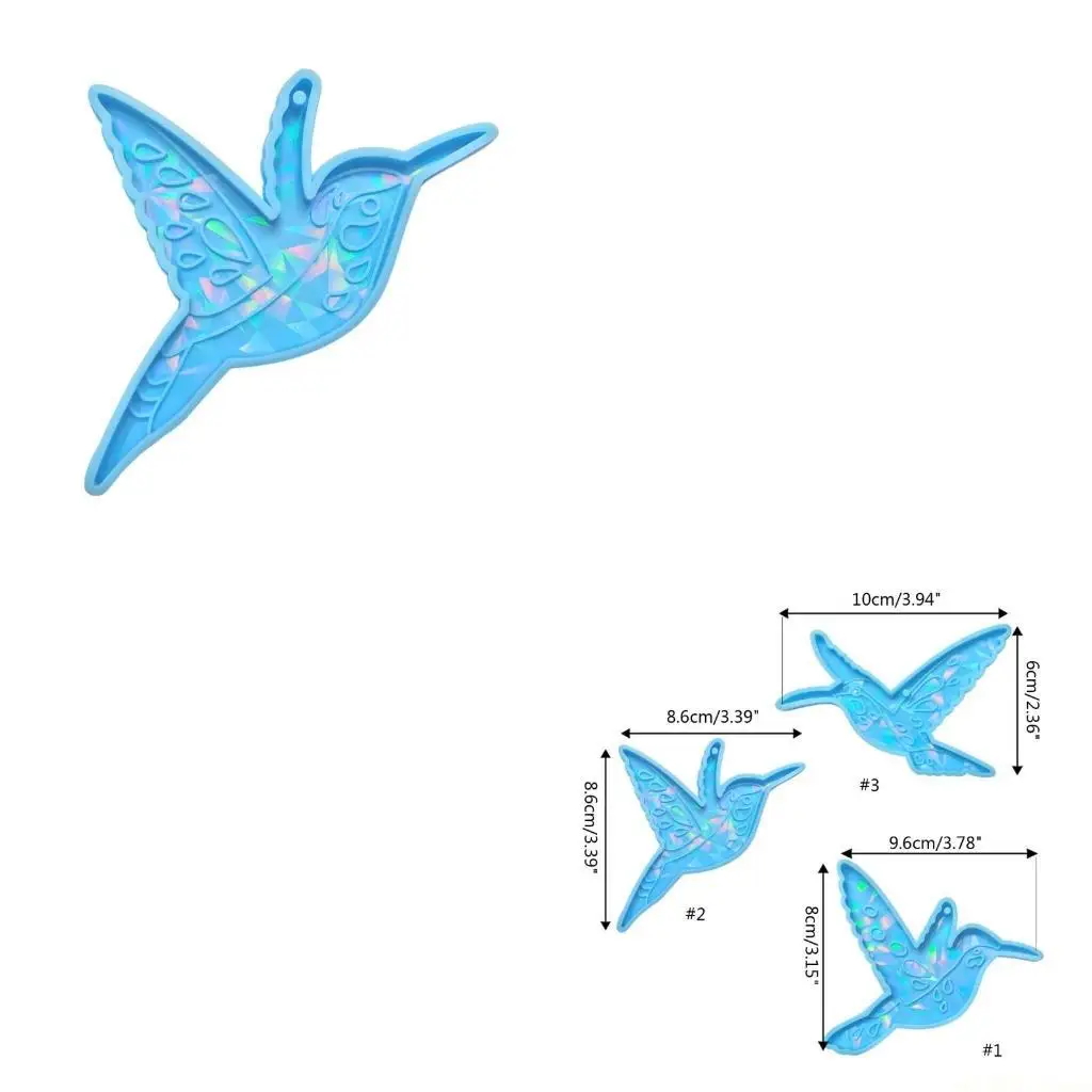 D46E Hummingbird Wall Decor-Silicone Mold Keychain Resin Mold Wall Mount Decor Mold DIY-Jewelry Casting Mould
D46E Hummingbird Wall Decor-Silicone Mold Keychain Resin Mold Wall Mount Decor Mold DIY-Jewelry Casting Mould