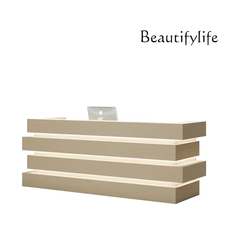 Beauty Salon Clothing Store Cashier Counter Commercial Company Hair Salon Creative Front Desk Reception Deskescritorio de oficin
Beauty Salon Clothing Store Cashier Counter Commercial Company Hair Salon Creative Front Desk Reception Deskescritorio de oficin