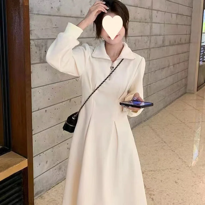 Autumn new 2024 women fat waist skirt large size senior sense of long sleeve waffle grid inside the dress woman
Autumn new 2024 women fat waist skirt large size senior sense of long sleeve waffle grid inside the dress woman