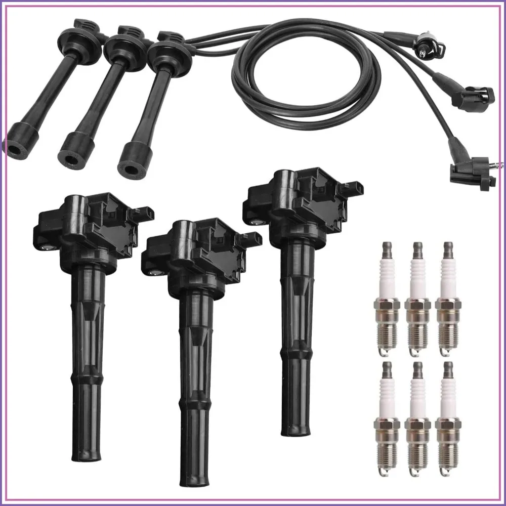 Ignition Coil Set & Platinum Spark Plugs Wire Set for Toyota 4Runner T100 Tacoma Tundra 1995-2004 3.4L
Ignition Coil Set & Platinum Spark Plugs Wire Set for Toyota 4Runner T100 Tacoma Tundra 1995-2004 3.4L