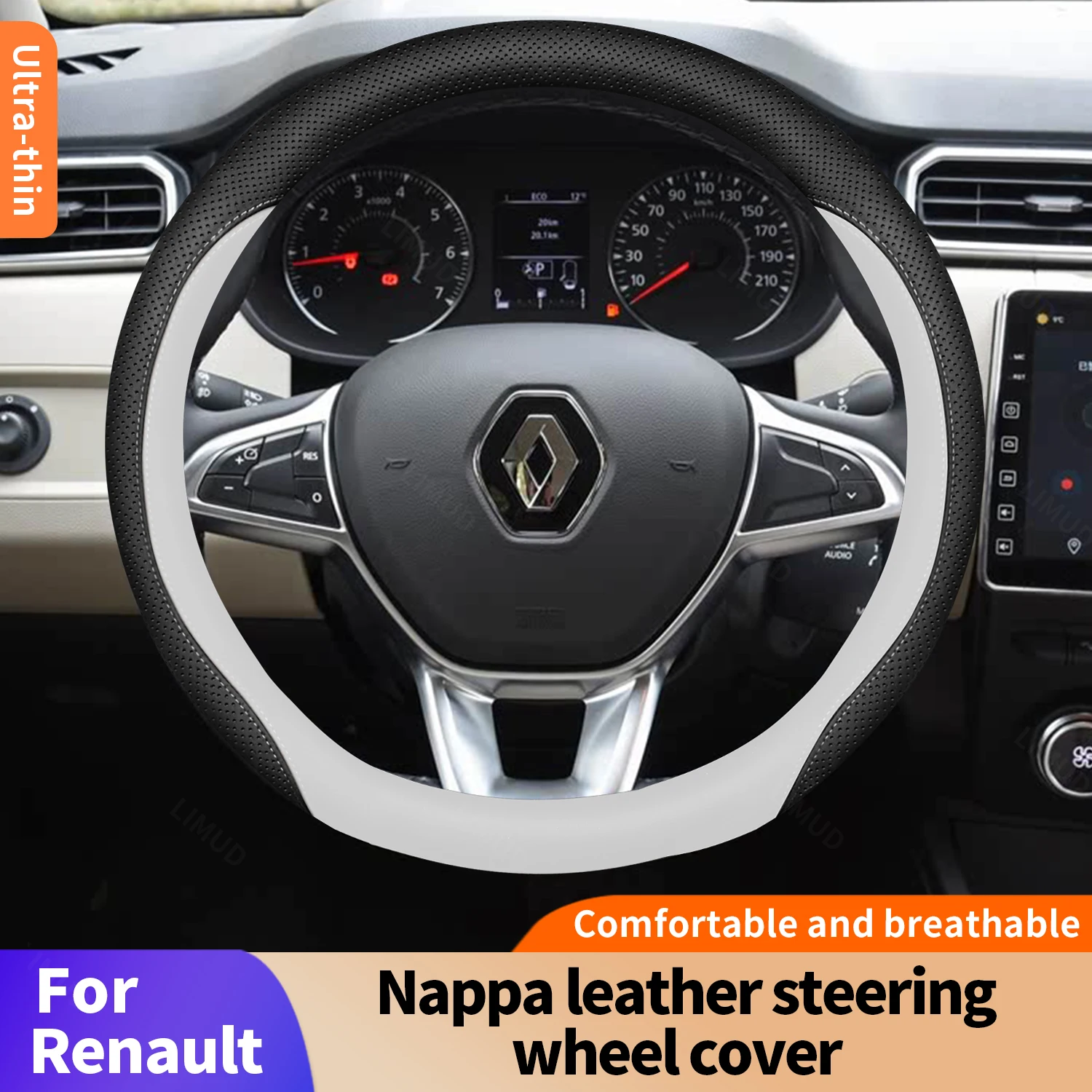 Чехлы на руль для автомобиля Renault, подходят для 14,5-15 дюймов, 37-38 см, универсальные, все модели, аксессуары из искусственной кожи
Чехлы на руль для автомобиля Renault, подходят для 14,5-15 дюймов, 37-38 см, универсальные, все модели, аксессуары из искусственной кожи