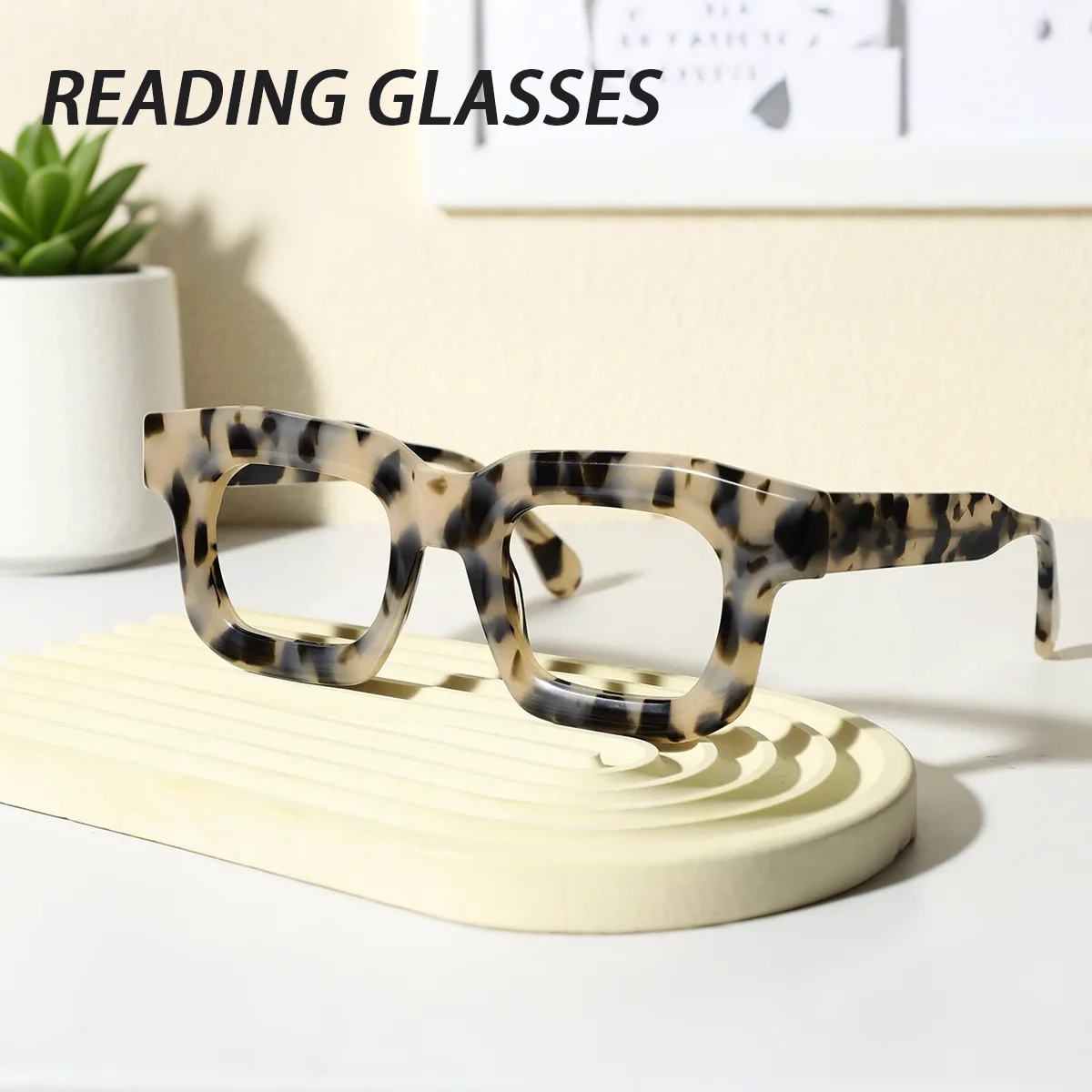 FYTOO Retro Acetate Reading Glasses Anti Blue Light Presbyopic Glasses, Multiple Colors, Prescription Ready Blue Light Glasses
FYTOO Retro Acetate Reading Glasses Anti Blue Light Presbyopic Glasses, Multiple Colors, Prescription Ready Blue Light Glasses