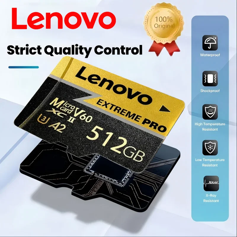Lenovo Micro TF SD Card Class 10 High Speed Memory Cards Stable Performance SD Memory Card for Phones/Digital Camera/MP3 Player