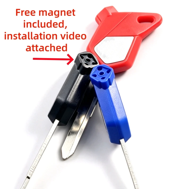 For Honda 100 125 150cc LEAD125 AirBlade Motorcycle Uncut Key Blank Magnetic key blank with hole position
For Honda 100 125 150cc LEAD125 AirBlade Motorcycle Uncut Key Blank Magnetic key blank with hole position