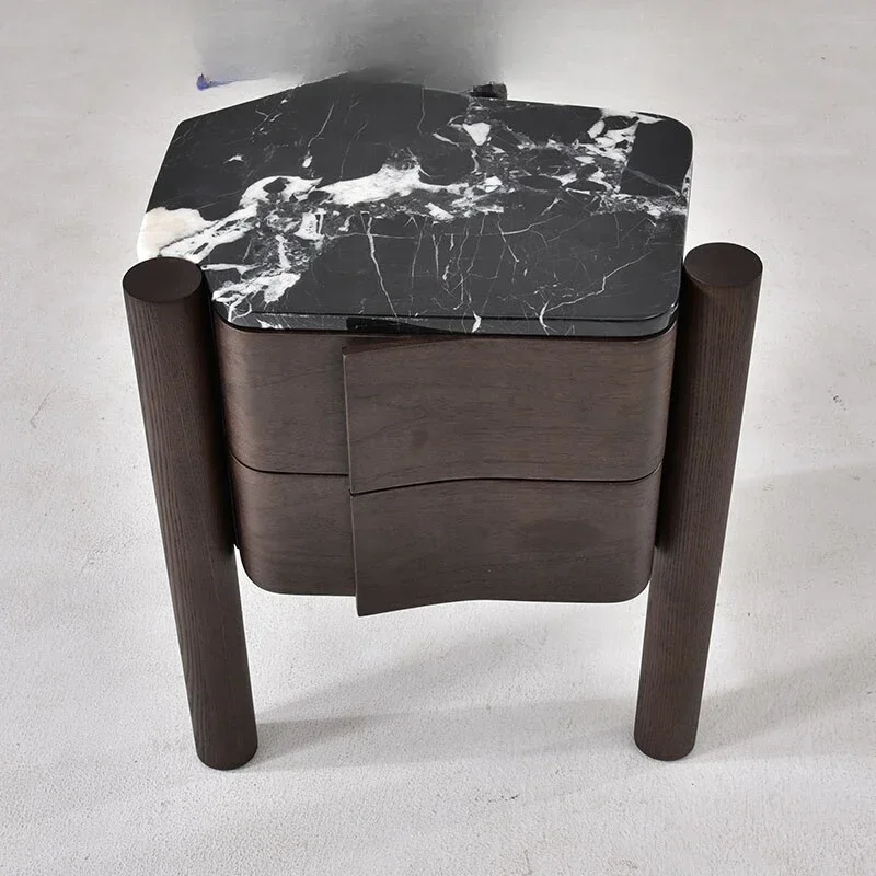Natural Marble Bedside Table Creative Strange Shape Simple Storage Vintage Storage Cabinet Furniture
Natural Marble Bedside Table Creative Strange Shape Simple Storage Vintage Storage Cabinet Furniture
