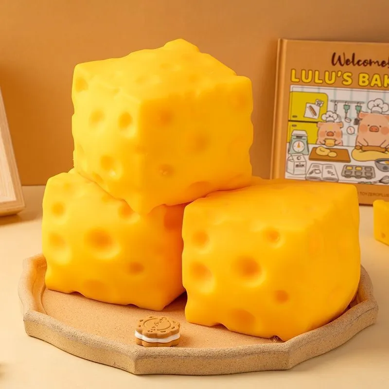 Giant Cube Cheese Squeeze Toy Simulation Extra Large Size Cheese Fidget Toy Slow Rebound Shapeable Venting Ball for Adult Gifts
Giant Cube Cheese Squeeze Toy Simulation Extra Large Size Cheese Fidget Toy Slow Rebound Shapeable Venting Ball for Adult Gifts