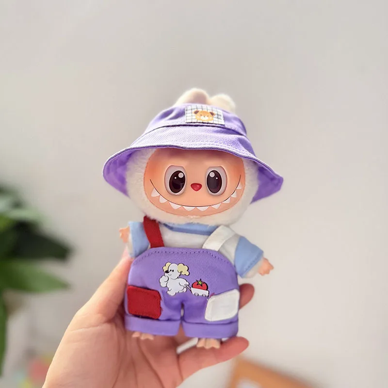 17cm Labubu 1-3 Gen Doll Outfits | Cute Dog Colorful Matching Suspender Pants | Clothes for Labubu Plush Pendants Accessories
17cm Labubu 1-3 Gen Doll Outfits | Cute Dog Colorful Matching Suspender Pants | Clothes for Labubu Plush Pendants Accessories