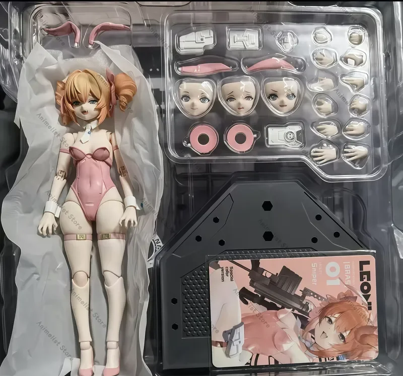 In Stock Sushing Bunny Rapid Action Squad Sniper Leoni Color Variant Premium Edition 1/12 Scale Articulated Figure
In Stock Sushing Bunny Rapid Action Squad Sniper Leoni Color Variant Premium Edition 1/12 Scale Articulated Figure