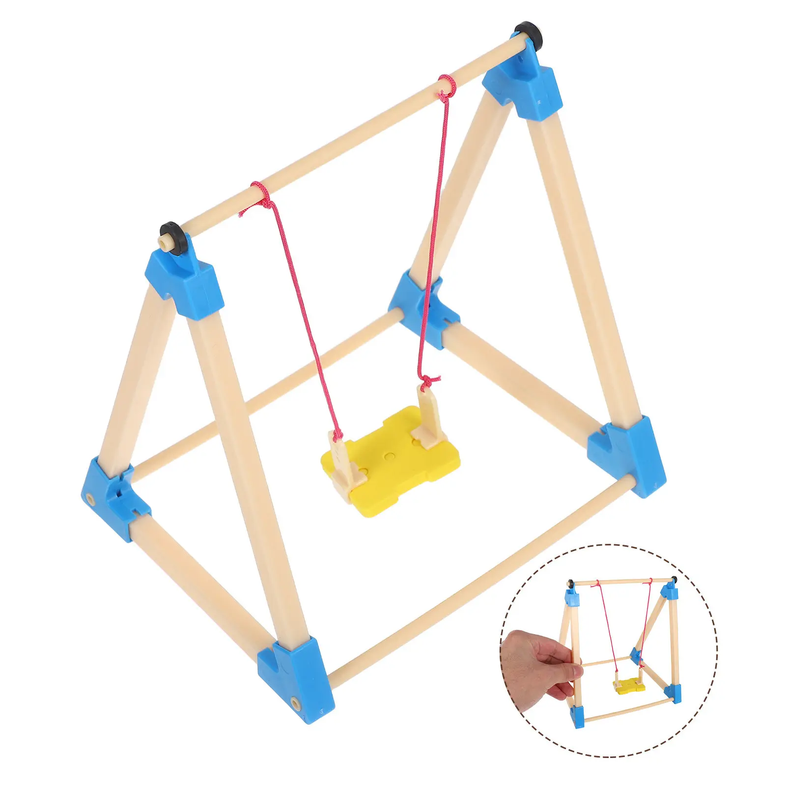 2Pcs Miniature Dollhouse Swing Innovative DIY Micro Landscape Playground Decoration Mini Scene Photography Prop Dollhouse Garden
2Pcs Miniature Dollhouse Swing Innovative DIY Micro Landscape Playground Decoration Mini Scene Photography Prop Dollhouse Garden