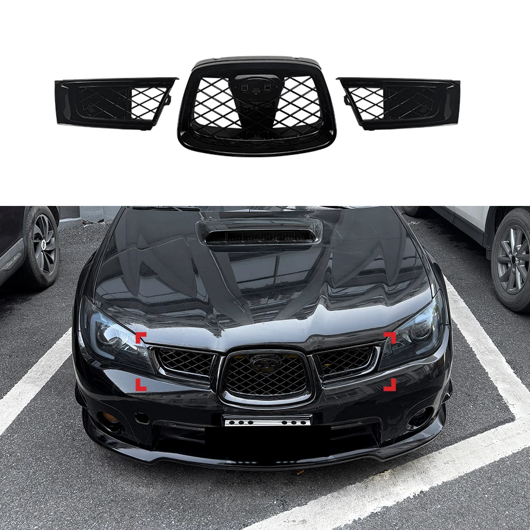 Front Grille Grill For Subaru Impreza 9th GEN WRX STI 2006-2007 ABS Tuning Accessories Grills
Front Grille Grill For Subaru Impreza 9th GEN WRX STI 2006-2007 ABS Tuning Accessories Grills